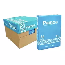 Resma A4 Pampa 500 Hojas 70gr Papel Blanco X 10unid