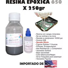 Resina Epoxica Plastica 650 X250g Aislante Bobinas