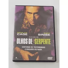 Dvd Olhos De Serpente Nicolas Cage Dublado Legendado