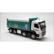 Caminhão Volvo Basculante Com Luz E Som Califórnia Toys