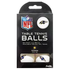 Pelotas De Tenis De Mesa Baltimore Ravens De Franklin Sports