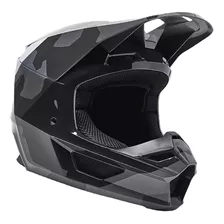 Capacete Fox V1 Bnkr Camo/preto Cross Promoção Trilha Moto