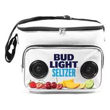 Bud Light Seltzer - Bolsa Térmica Suave Con Altavoces Blueto Color Color: Bud Seltzer Luz 110v