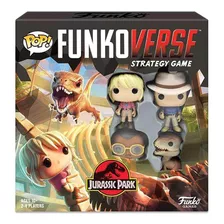 Funko Verse Jurassic Park Juego De Mesa Con Pops