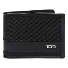 Tumi - Billetera Doble Alpha Para Hombre, Negro -, Billetera