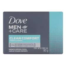 Sabão Em Barra Dove Clean Comfort Men+care De 90 G