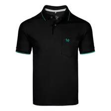 Camisa Polo Plus Masculina Básica C/ Bolso Vilejack Vmpg0012