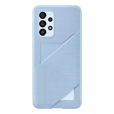 Samsung Card Slot Cover Para Galaxy A33 Color Azul Claro