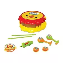 Lion Musical Band Drumset Linea Fisher Price Nikko 2178