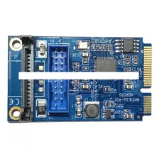 Tarjeta Controladora 2 Puertos Usb 3.2 Gen 1 Mini Pci-e