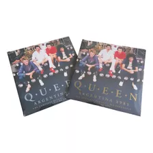 Queen Argentina 1981 Vol.1 E Vol.2 4 Lp Vinil Set Live Gtfld
