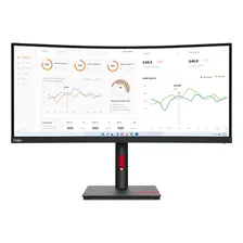 Monitor Lenovo 34 Wqhd Curvo T34w-30 Usb C