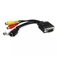 Cables Vga, Video - Uxcell Vga Svga A S-video 3rca Tv Av Con