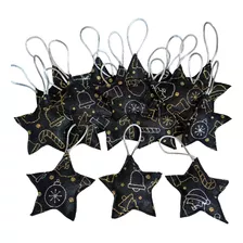 Estrellas 20u. Para Decoración De Árbol De Navidad.