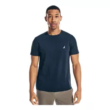 Playera Nautica Solid Crewneck T Shirt