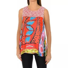 Blusa Desigual Sin Manga Mujer