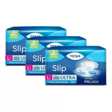 Pack X3 Pañal Para Adulto Tena Slip Ultra Large 21 Un