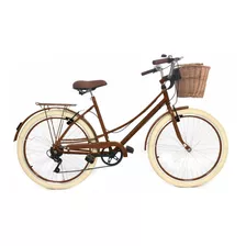 Bicicleta Vintage Retro Food Bike Antiga Ceci 6 Marchas Top