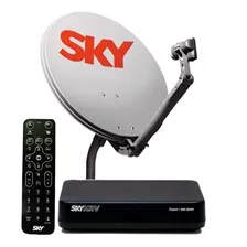 Antena Parabólica 60 Cm Sky Com 1 Aparelho Em Hd