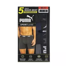 Bóxer Para Caballero Puma 5 Pack