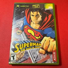 Superman The Man Of Steel Xbox Clasico Original