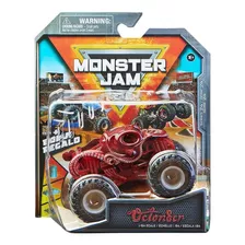 Monster Jam - Carrinho Escala 1:64 - Octon8er Cor Vermelho