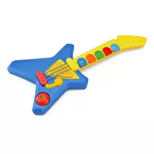 Guitarra P/ Bebês Brinquedo Musical - Homeplay Xplast 