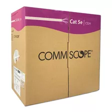 Cable Utp Commscope Amp Cat 5e Bobina 305mts Gris