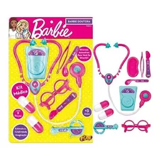 Barbie Kit Medico Doutora Com 9 Peças - Fun F00579