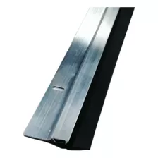 Zocalo Para Puerta De Aluminio Con Goma 90cm