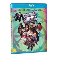 Blu Ray Filme Esquadrão Suicida Versão Estendida + V Cinema