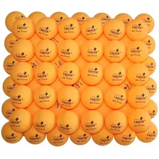 100 Pelotas De Ping Pong 3 Estrellas Tadick Naranja