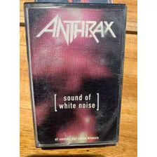Anthrax - Sound Of White Noise - Cassette