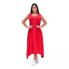 Vestido Feminino Mullet Plus Size Saruel Lindo Moda Verão 