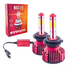 Kit Focos Led Evolum Master H1 H3 H7 H11 9005 9006 5202