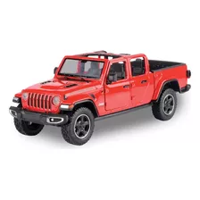 Auto Escala 1/24 Jeep Gladiator Rubicon Rojo