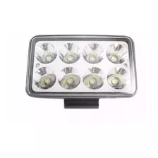 Par Farol Milha 8 Led 24w 24 Volts Carro Jeep Caminhoes