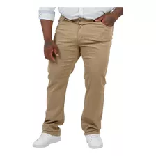 Calça Masculina Jeans Sarja Colorida Tradicional 38 Ao 66 Preta Branco Caramelo Marinho Verde Cinza Creme Vermelho