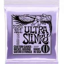 Encordoamento Para Guitarra Ernie Ball 010 Ultra Slinky 2227