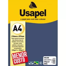 Papel Colorplus 180g A4 50fls Azul Noite Usapel