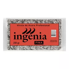 Viruta De Acero Profesional Ingenia Fina Mediana Gruesa 250g Cantidad De Granos 250