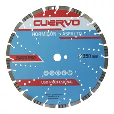 Disco Cuervo Hormigon - Asfalto Laser 350 Mm