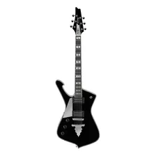 Guitarra Eléctrica Para Zurdo Ibanez Ps Series Ps120 De Arce/okoume Black Con Diapasón De Ébano