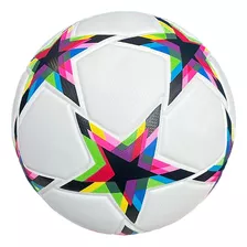 Balón Futbol Champions Estrellas #4 Futbol 7 Genérico Híbrido Futbol Rápido Balon Sin Costuras Pelota Calidad Termosellado Blanco Generico Estrellas Cuero Tpu 1 Pieza Resistente Desinflado Bote Normal