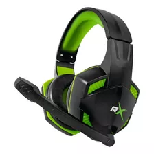 Audifonos Headset Gamer Reptilex Rx0001g Pc Ps4 Xbox Verde Color De La Luz No