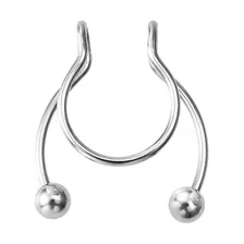 Aro Falso Para La Nariz Acero Inoxidable Piercing Septum