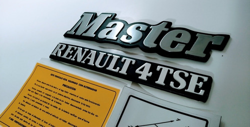 Renault 4 Master Calcomanias Y Emblemas  Foto 2