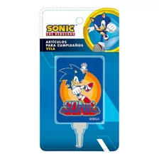 Vela Para Cumpleaños De Sonic