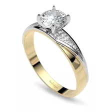 Anillo De Compromiso Angelic Amelie Joyas Oro 14k 