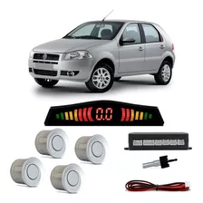 Sensor De Estacionamento Fiat Palio Prata 4 Pontos 22mm